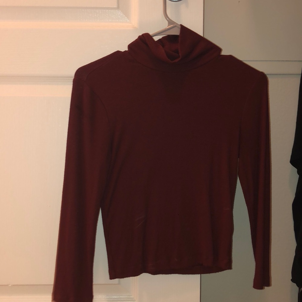 Long sleeve turtle neck